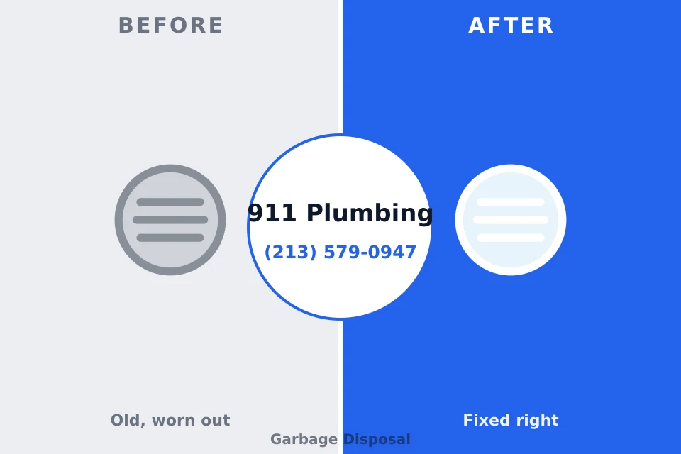 Before and after: plumbing repair Sunnyslope, WA